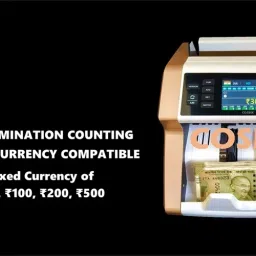 COSBIX C-7700S Multi-Mode Automatic Mixed Value Currency Counter / Smart Fake Detection Note Counting Machine image 3