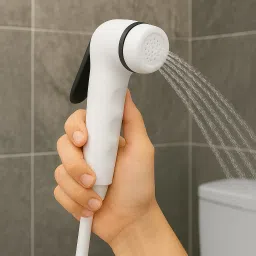 woyo by na Ergonomic Handheld Bidet Sprayer Set with Trigger Control and Installation Kit Faucet Set image 4