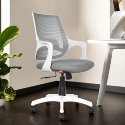 Mono | 3-Years Warranty Included | Mid-Back Ergonomic Office Chair | Revolving| Mesh Office Arm Chair-image-93