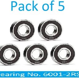 Pack of 5 Ball Bearing 6001 2RS with 12mm inner and 28mm outer (BER61.2) Wheel Bearing-image-63
