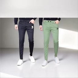 Pack of 2 Men Solid Multicolor Track Pants-image-48