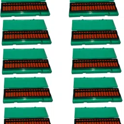 17 ROD ORANGE ABACUS KIT WITH BOX SET OF 10-30