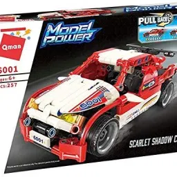 QMAN Model Power Scarlet Shadow Canis Building Block Toys for 6-12 Boy Model Building Kit-image-3