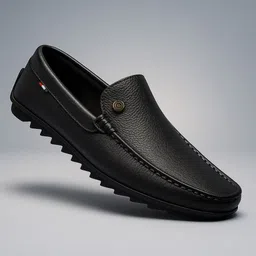 kraasa Lightweight Stylish Casual Synthetic Leather Loafers For Men-picture-20
