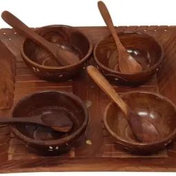 Tray, Bowl, Spoon Serving Set-image-7