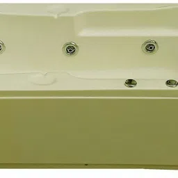 Rex Massage Acrylic with Jacuzzi and Back Massage (with Side Panel) - Ivory Free-standing Bathtub-image-38