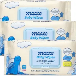 Baby Wipes (Pack of 3, 216 Wipes) | Soothing & Hypoallergenic |Wipe for Baby's-18