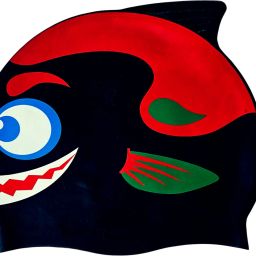 Fish Design Silicone Swim Cap Unisex Universal Size Soft Swimming Pool Head Cap Swimming Cap-image-39