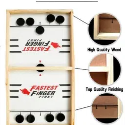 tvm Faster Finger Board Game, Sling Puck Game Fastest Finger First Game image 4