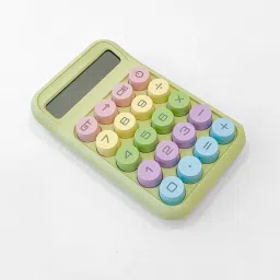 vencon Desktop Calculator with Pastel Coloured Large Buttons BasicCalculator image 3