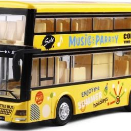 Double Decker Toys for Kids Diecast Metal Alloy London Bus-14