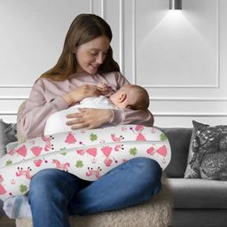 toyafox Baby Feeding Pillow for Newborn | Nursing Support Breastfeeding Pillow-picture-36
