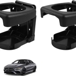 Car Foldable Black Drink Holder Cup Holder For MARUTI MERCEDES CLA-CLASS Car Bottle Holder-19