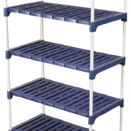 Bookshelf Rack Stand for Home Library Multipurpose Storage Organizer Corner rack Metal Open Book Shelf-18