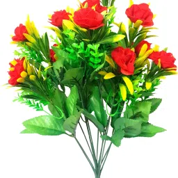 Great For Home or Office Decoration, Gift , for any Vases , Bring Brightness to your Home with this never Getting Old Multicolor Rose Artificial Flower-image-50