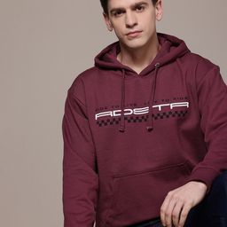 roadster Men Full Sleeve Printed Hooded Sweatshirt-picture-17
