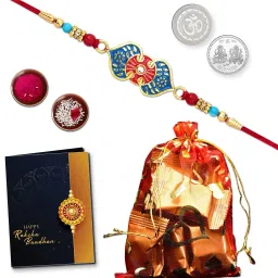 Rakhi gift for brother with 10pcs Chocolates|Rakhi Set of 1 |Y22K1_298_PC10 Assorted Gift Box-picture-14