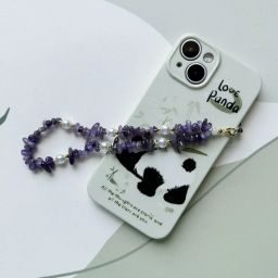 handmadehub handmade uncut beads phone chain/ phone charm/cell phone charm / Phone Charm-image-7