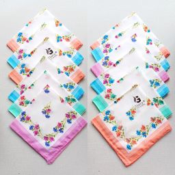 GARCY Cotton Women's Ladies Girls Kids Handkerchief, Rumal, Hanky, Printed Multicolor ["Multicolor"] Handkerchief-image-2
