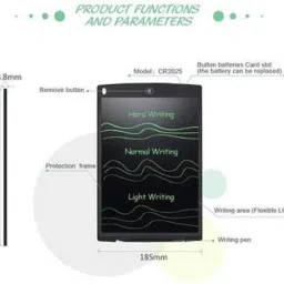 mayank & company ULTRA-THIN E-DISPLAY 8.5"inch SMART TABLET + LCD MINI WRITING DRAWING PAD image 4