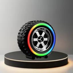 FRONY Tyre (PORTABLE BLUETOOTH DESKTOP SPEAKER) With Crystal Clear SoundC435 10 W Bluetooth Laptop/Desktop Speaker-picture-7