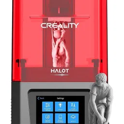 creality Official HALOT-ONE Resin 3D Printer with Precise Intergral Light Source, WiFi Control and Fast Printing, Dual Cooling & Filtering System, 5" Monochrome LCD 2K, 127x80x160mm Printing Size 3D Printer image 2