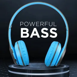worricow PRO Bluetooth v5.0 On Ear Headphone, 30H Backup, Foldable Design, Call Function Bluetooth Gaming Headset image 5