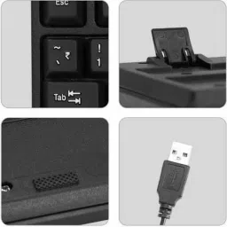 ZEBRONICS Zeb-K20 Wired Keyboard and ZEB-Power Plus Wired Optical Mouse Combo Set image 3