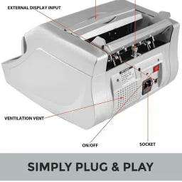 ELCONS LED-WHITE Note Counting Machine image 2