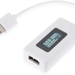 electrolight Mini Portable LCD Digital 4 - 30V , 0-3.A USB Charger Capacity Current Voltage Tester Meter High Pressure Version For Cell Phone, Smartphone, Mobile Power Bank Digital Battery Tester image 2