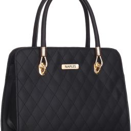 Women Black Messenger Bag-image-4