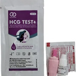 Pregnancy Test kit (Finger Prick Method)- Pack of 1 card Blood Test-15