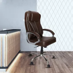Pluto OC65 High Back Office Chair - Elite comfort for Bosses Leatherette Office Executive Chair-image-17