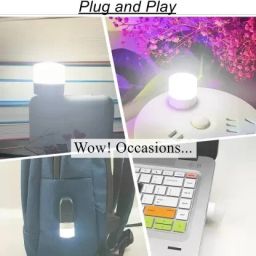 akshansh 1 W Basic Round LED Bulb image 3