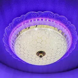 adwait New Modern Chandelier Ceiling Lamp(Multicolour) Chandelier Ceiling Lamp image 4