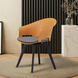royaloak Horizon Fiber Chair In Brown Color-picture-7