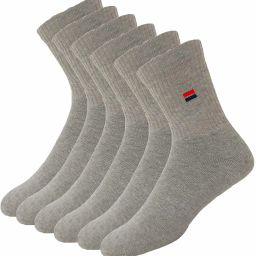Men Solid Mid-Calf/Crew-image-8