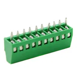 10 Pin 2.54mm Pitch Pluggable Screw Terminal Block-32