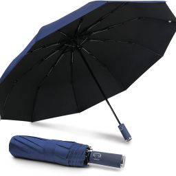 for Men and Women 3 Fold with Auto Open and Close Umbrella-21