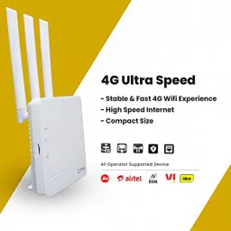 CANRON CPE990 300Mbps Wireless 4G LTE, Wi-Fi 300H, Plug and Play, Parental Controls, Guest Network, with Micro SIM Card Slot, WiFi Router 4G Router 2.4 GHz, 5 GHz 300 Mbps Wifi Speed Dual Band External Antenna MiFi (Sim Based) image 4