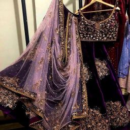 Embroidered Semi Stitched Lehenga Choli-image-56