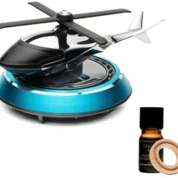 Car Perfumes And Fresheners for Dashboard | Solar Helicopter Car Air Freshener Carabiner-image-69
