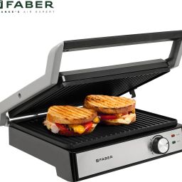 Panini Maker FTG 2200W 3IN1 SS BK Grill-4