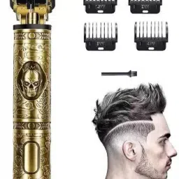 Krittoe Professional Vintage T9 USB Hair Cutting Trimmer T44 Trimmer 120 min Runtime 4 Length Settings-image-94