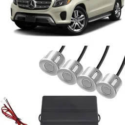 EB388 Silver Car Reverse Parking Sensor with LED Display 4 Sensor E388 Parking Sensor-image-107