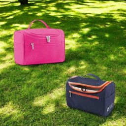 parisal Women Blue, Pink Cosmetic Bag-picture-2