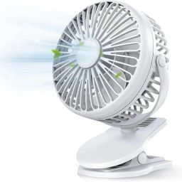 PYXBE Portable Adjustable,Bidirectional 360° Adjustable,Super Strong Wind,Portable Fan Mini Home Office 3-Speed 7 Inch Powerful Table Rechargeable Fan-image-71