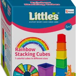 little's Rainbow Stacking Cubes image 2