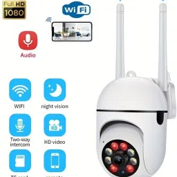 AVOIHS CCTV WiFi Wireless PTZ 12MP Camera 1080p Night Vision 360° LiveView TwoWay Audio Security Camera-image-104