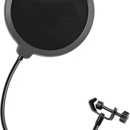 AU-B00 Pop Filter for Studio Condenser Microphone with Wind Screen and Metal Gooseneck Holder Pop Filter-27